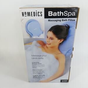 Homedics massaging sales bath pillow‎ Brand New Cozy
